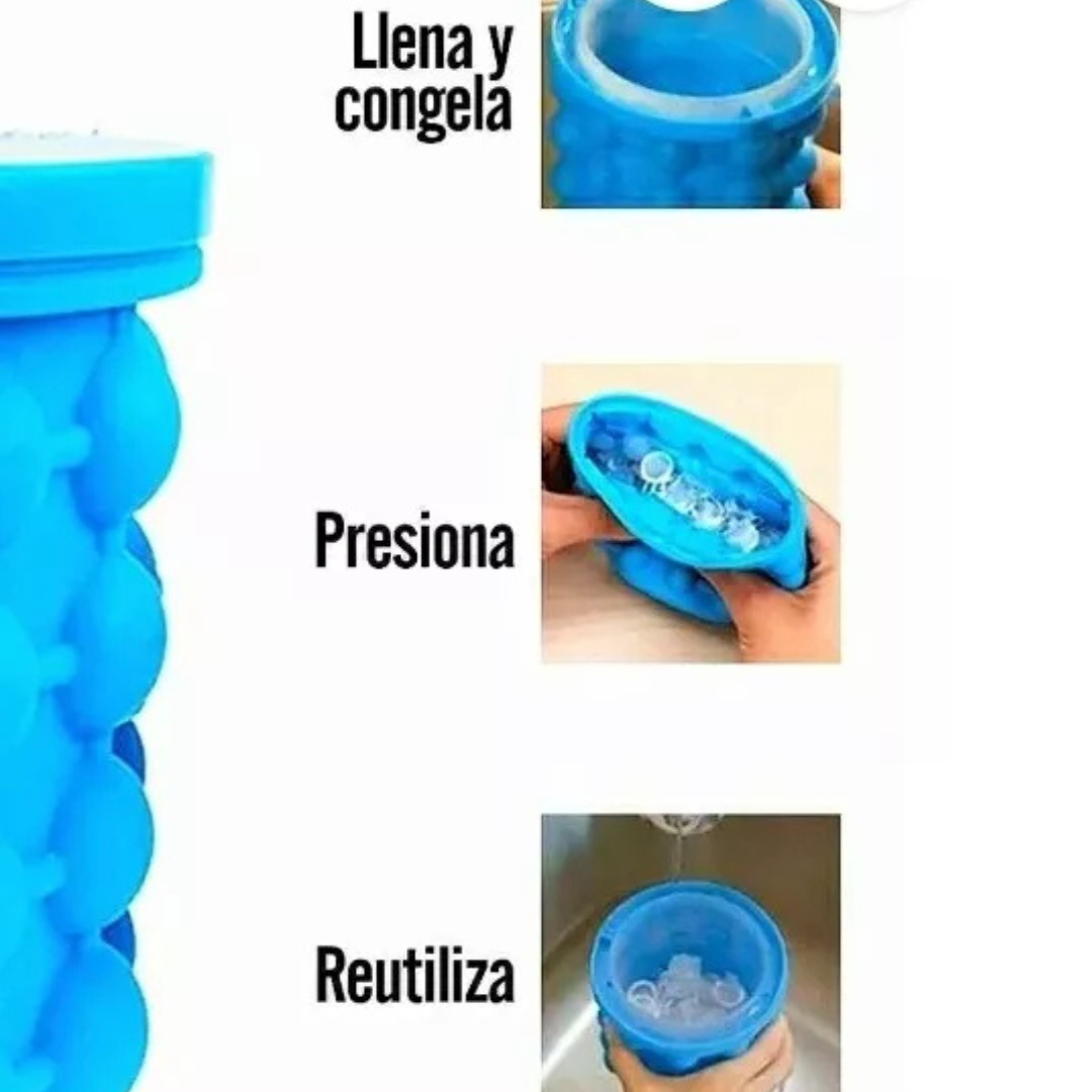 Hilerela en silicona estilo vaso