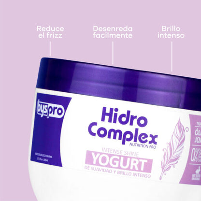 Hidro complex yogurt brillo intenso